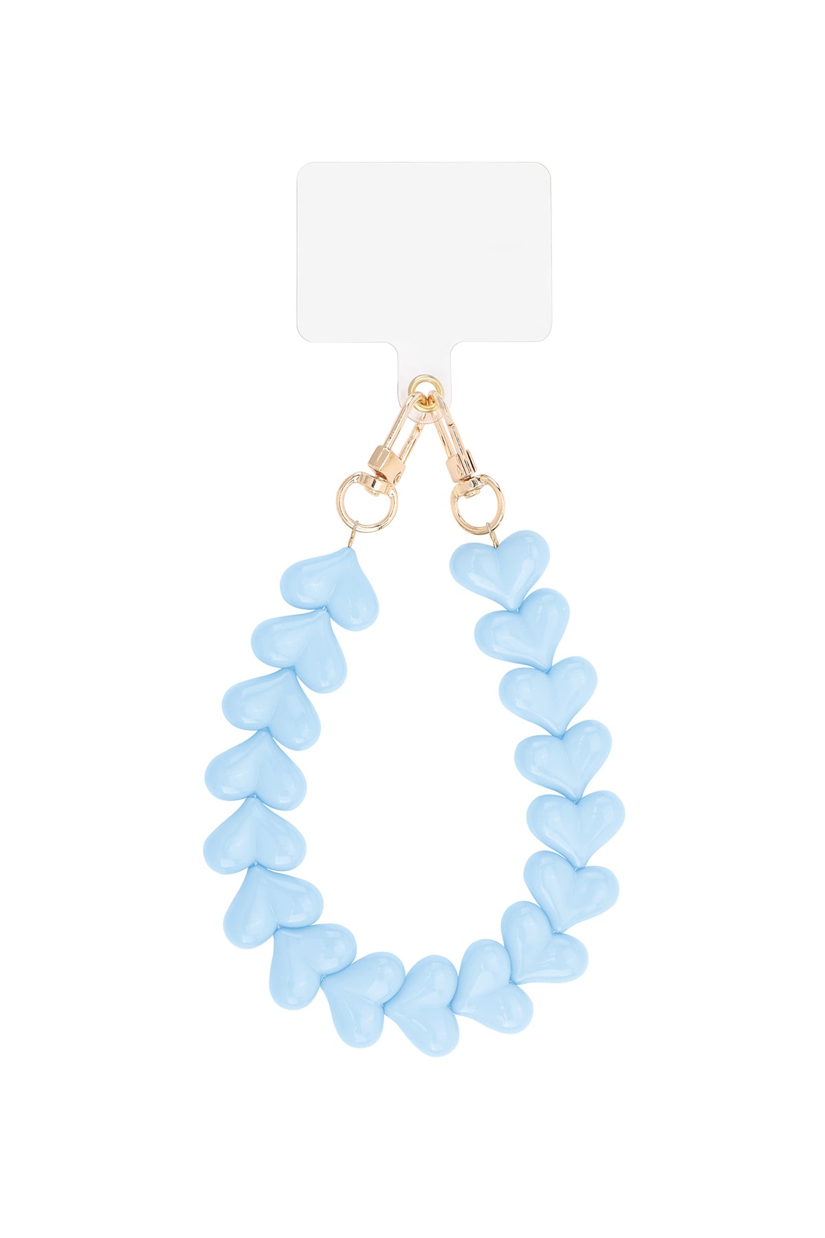 Telefoon koord blauw