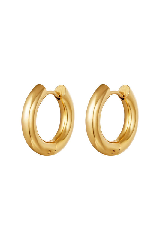 Hoops klein goud