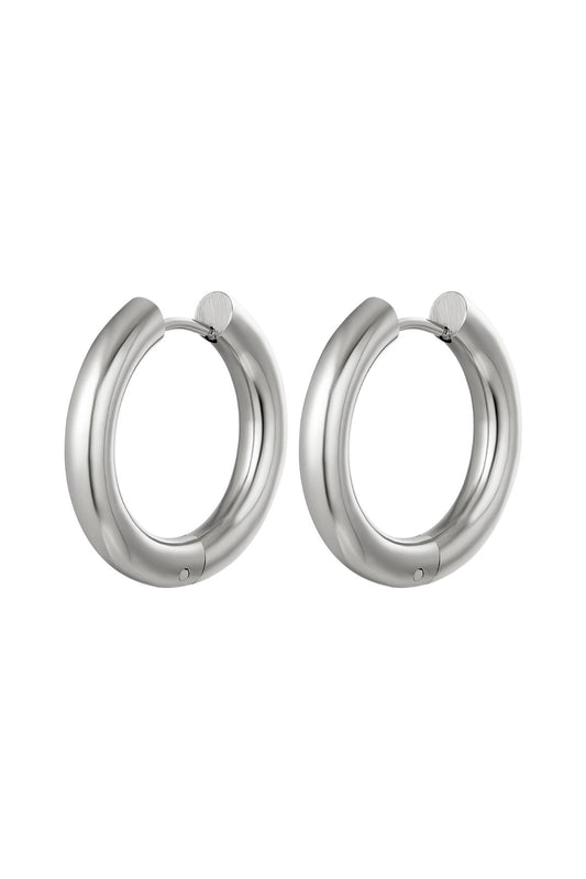Hoops groot zilver