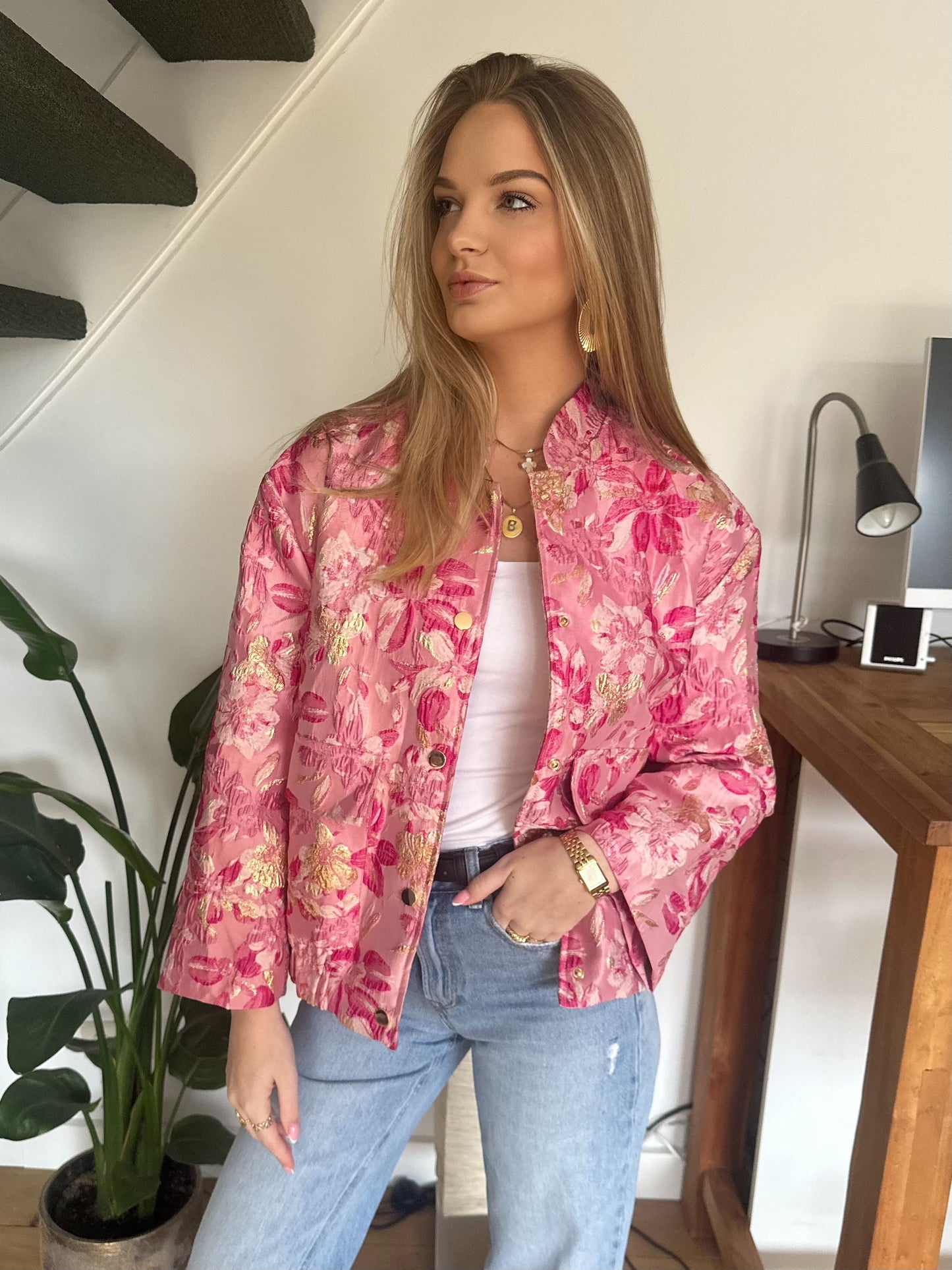 Emma bomber roze