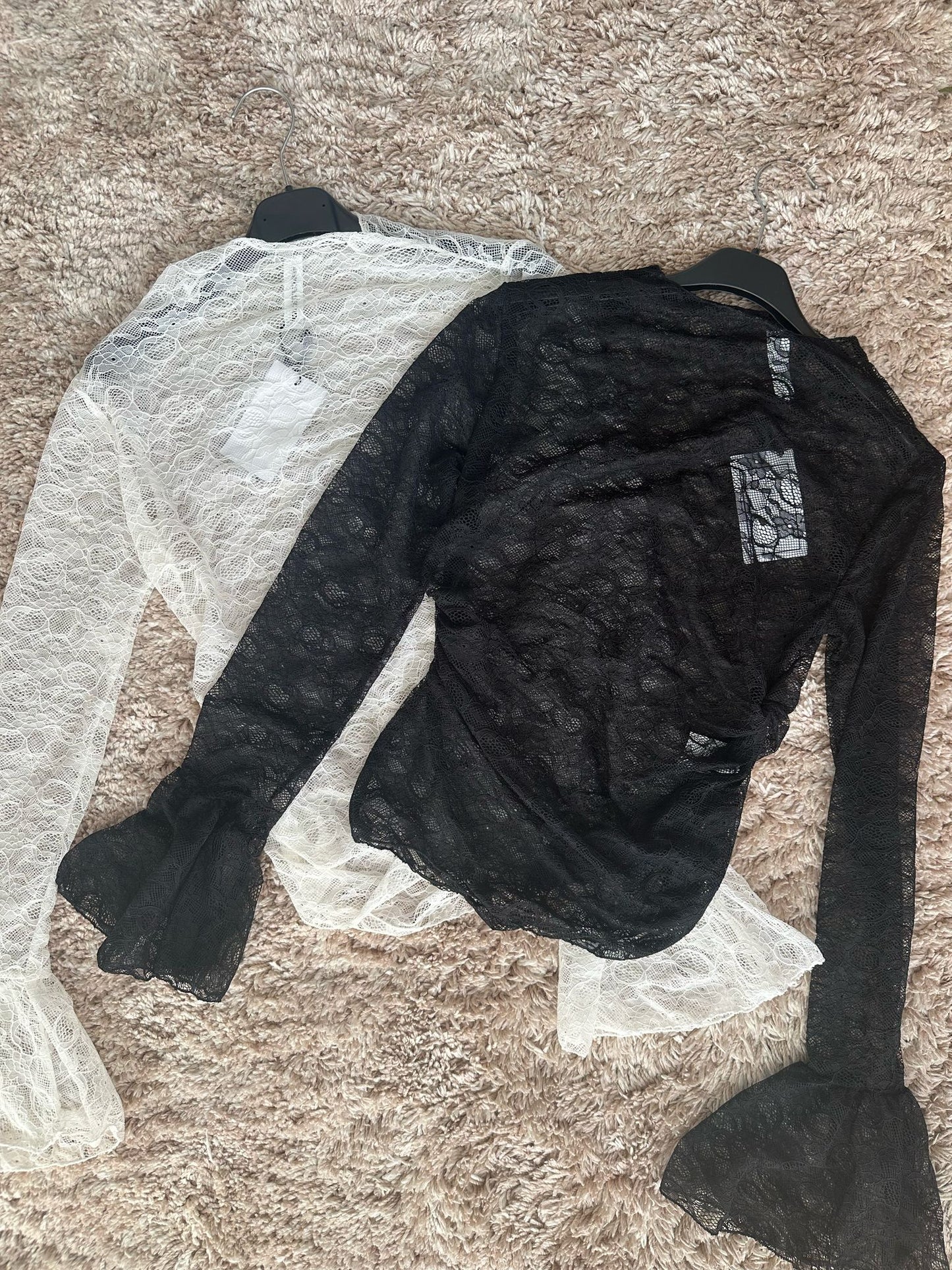 Set fleur tops