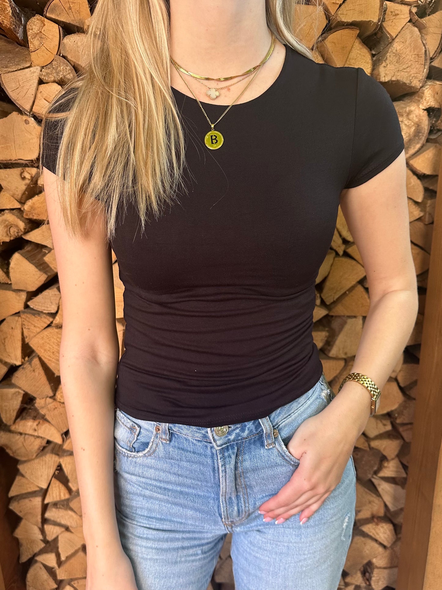 Mara top zwart