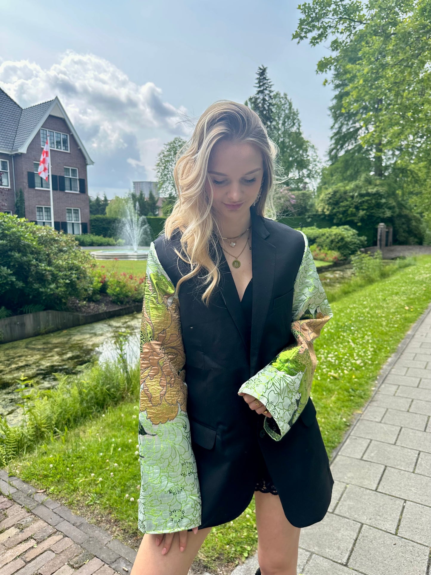 Emerald blazer