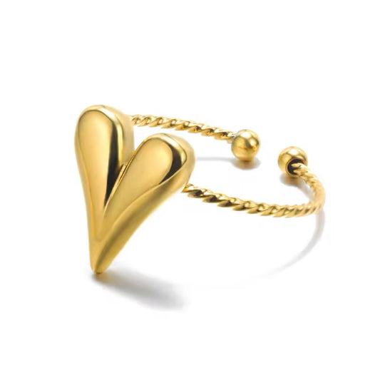 Love ring goud
