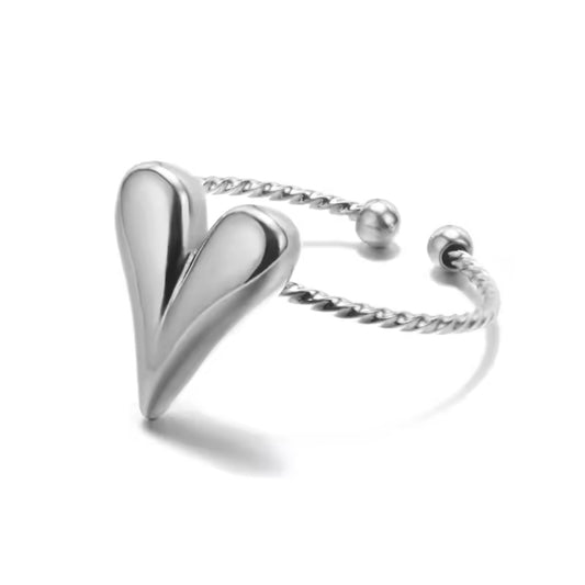 Love ring zilver