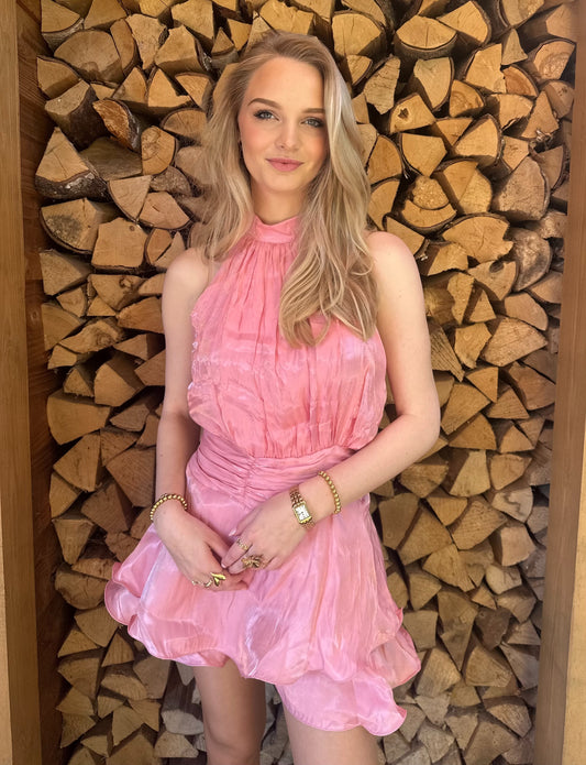 Demi playsuit roze